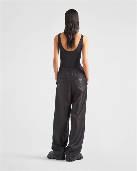 prada women pants|prada black pants.